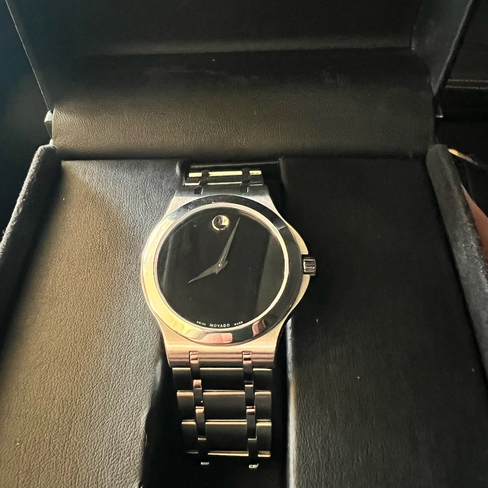 Men’s Stainless Steel Movado Corporate Exclusive